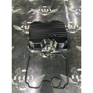 ÜST TAS KÜLBÜRATÖR KAPAK 4 KÖŞE SİYAH 