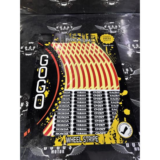 JANT ŞERİT KESİK  KIRMIZI