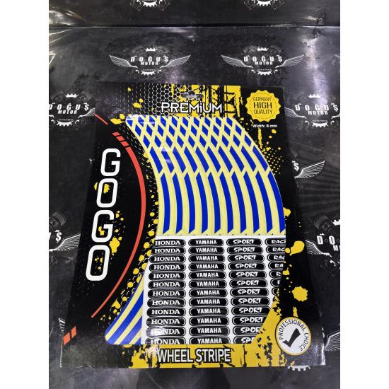 JANT ŞERİT KESİK  MAVİ