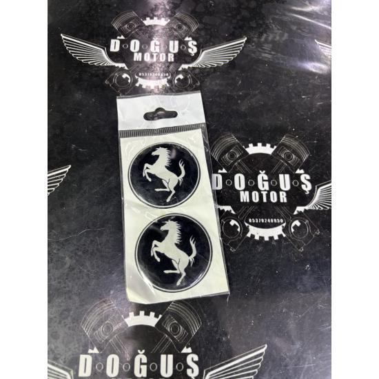 FERRARİ LOGO REFLEKTÖR İÇİN SİYAH