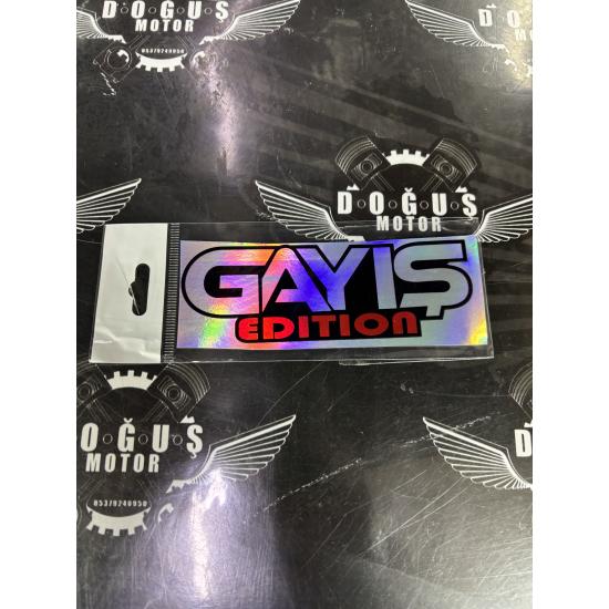 GAYIŞ EDİTİON STİCKER