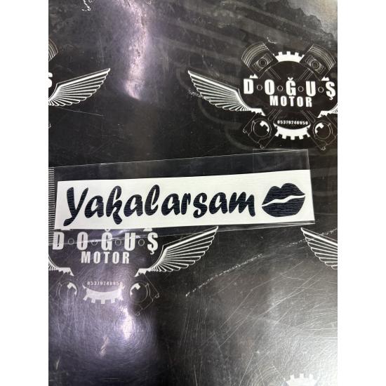 YAKALARSAM STİCKER SİYAH