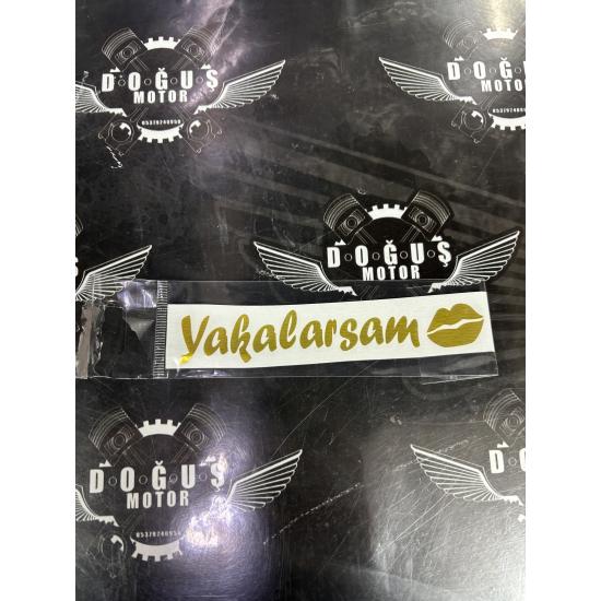 YAKALARSAM STİCKER SARI