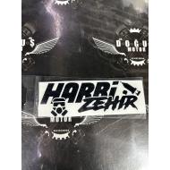 HARBİ ZEHİR STİCKER SİYAH