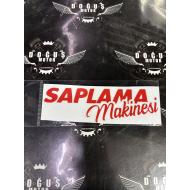 SAPLAMA MAKİNASI STİCKER KIRMIZI