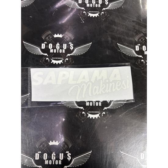 SAPLAMA MAKİNASI STİCKER BEYAZ