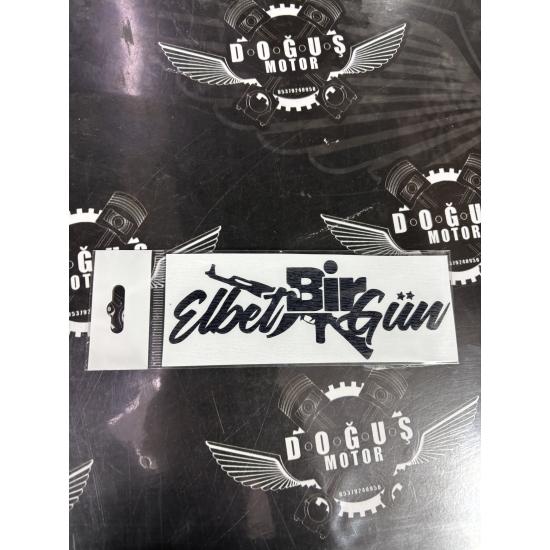 ELBET BİRGÜN STİCKER SİYAH