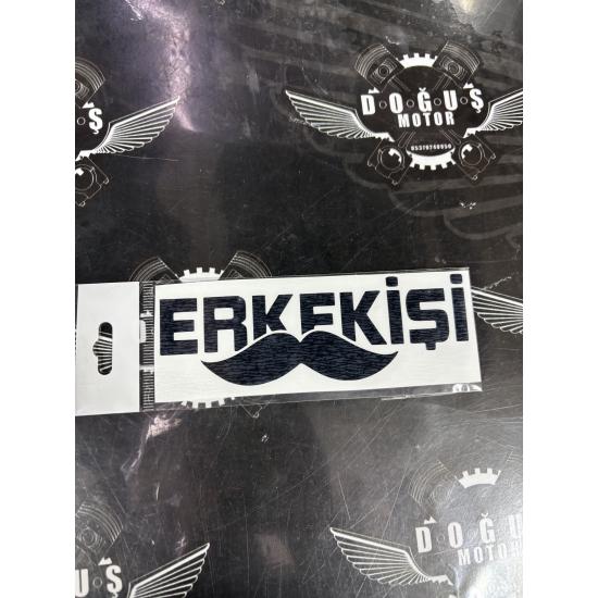 ERKEK İŞİ STİCKER BIYIKLI SİYAH