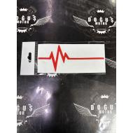 RİTİM STİCKER KIRMIZI