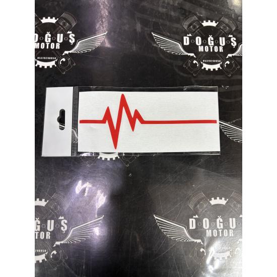 RİTİM STİCKER KIRMIZI