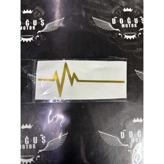 RİTİM STİCKER SARI