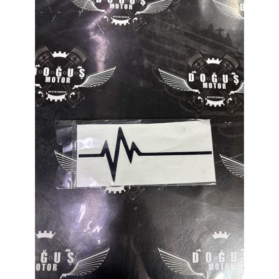 RİTİM STİCKER SİYAH