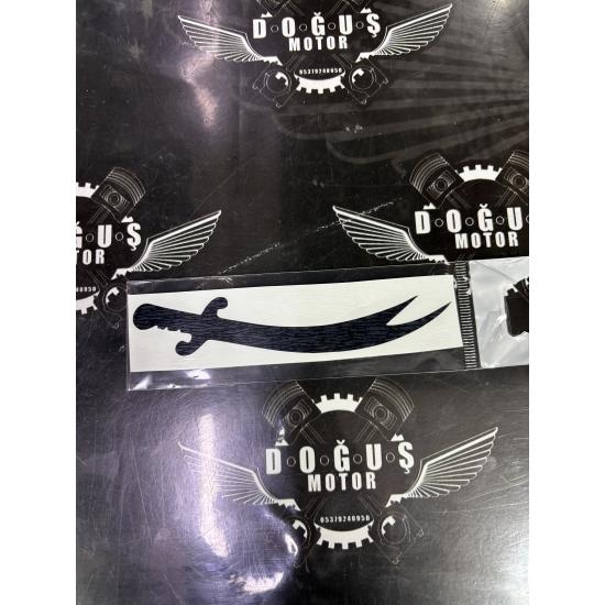 KILIÇ STİCKER SİYAH