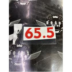65.5 STİCKER KIRMIZI