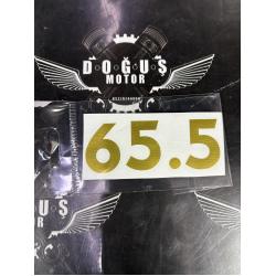 65.5 STİCKER SARI