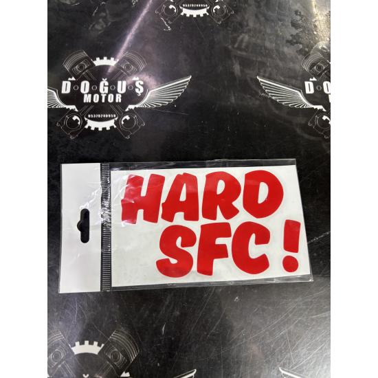 HARD SFC STİCKER KIRMIZI