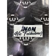 İNAN HİÇ FARKETMEZ STİCKER SİYAH