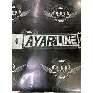 AYARLİNE STİCKER SİYAH