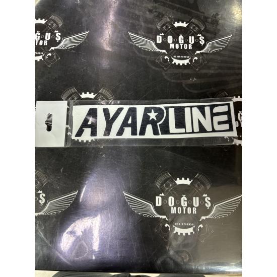 AYARLİNE STİCKER SİYAH