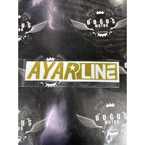 AYARLİNE STİCKER SARI