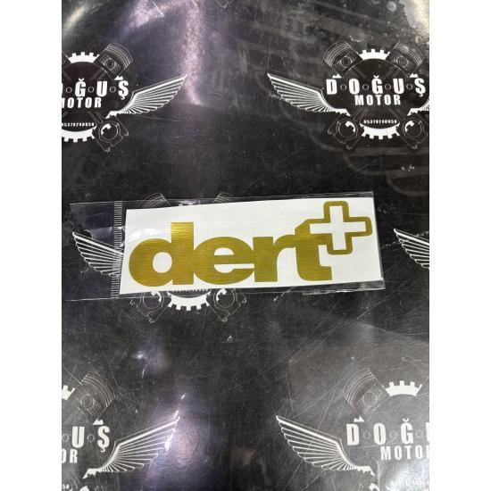 DERT + STİCKER SARI