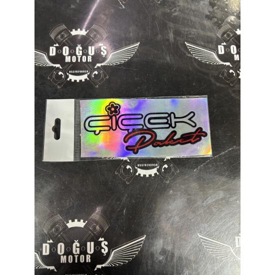 ÇİCEK PAKET HOLOGRAM STİCKER 