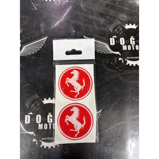 FERRARİ LOGO REFLEKTÖR İÇİN KIRMIZI