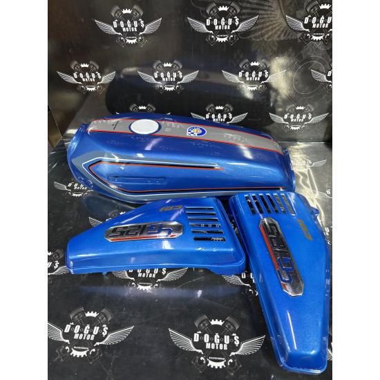 MAVİ KESİK DEPO ŞERİTLİ