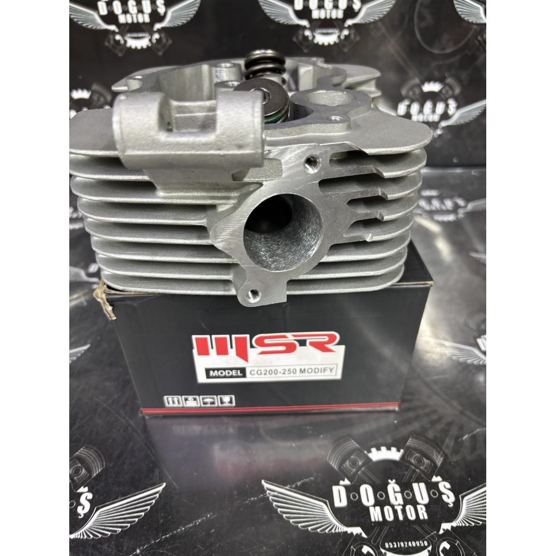 Doğuş Motor Tornalı MSR 250 Üst Kapak Düz Saplama | Motosiklet Üst Kapak