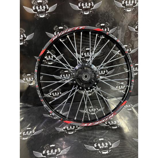 17 RİDEİT SİYAH GÖBEKLİ DİZİLİ JANT DİSK MODEL