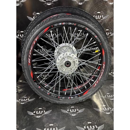 17 - 19  RİDEİT  DİZİLİ JANT ARKA CUP ÖN DİSK MODEL LASTİKLİ