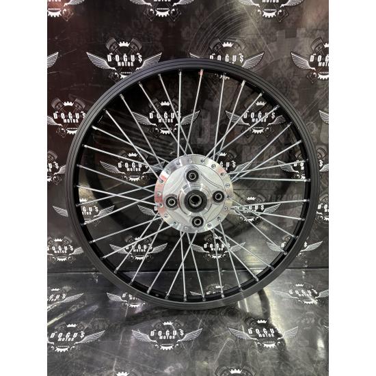 24 TRAZANO GRİ  GÖBEK NİKEL TEL DİZİLİ JANT