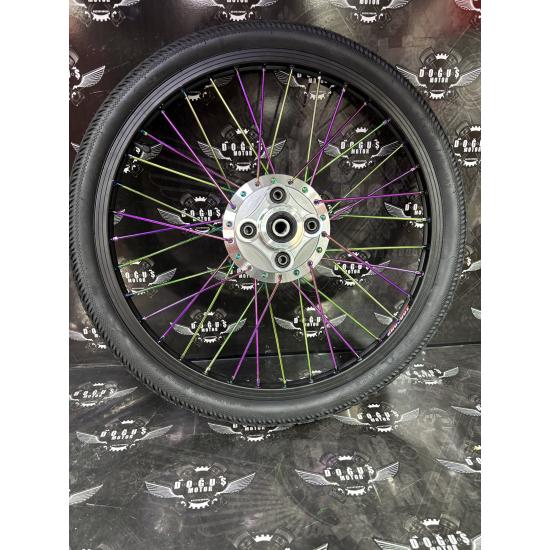 24 TRAZANO GRİ  GÖBEK BUKALEMUN TEL DİZİLİ JANT LASTİKLİ