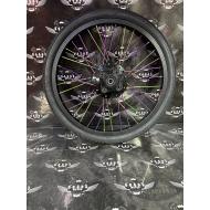 24 TRAZANO SİYAH GÖBEK BUKALEMUN TEL DİZİLİ JANT LASTİKLİ 