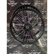 17 - 19 SİYAH ÇEMBERLİ SİYAH GÖBEKLİ BUKALEMUN TELLİ  DİZİLİ JANT DİSK MODEL