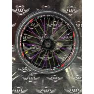 17 RİDEİT SİYAH GÖBEKLİ BUKALEMUN TELLİ DİZİLİ JANT DİSK MODEL LASTİKLİ