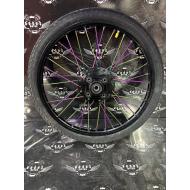 19 SİYAH ÇEMBERLİ SİYAH GÖBEKLİ BUKALEMUN TELLİ DİZİLİ JANT LASTİKLİ