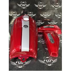 KIRMIZI ŞERİTLİ DEPO SETİ YAN KAPAKLI