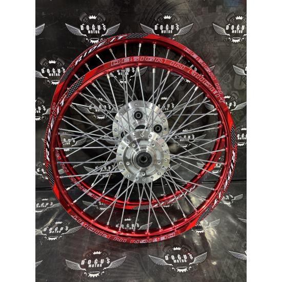 17 - 19 KIRMIZI RİDEİT DİZİLİ JANT ARKA CG ÖN DİSK MODEL