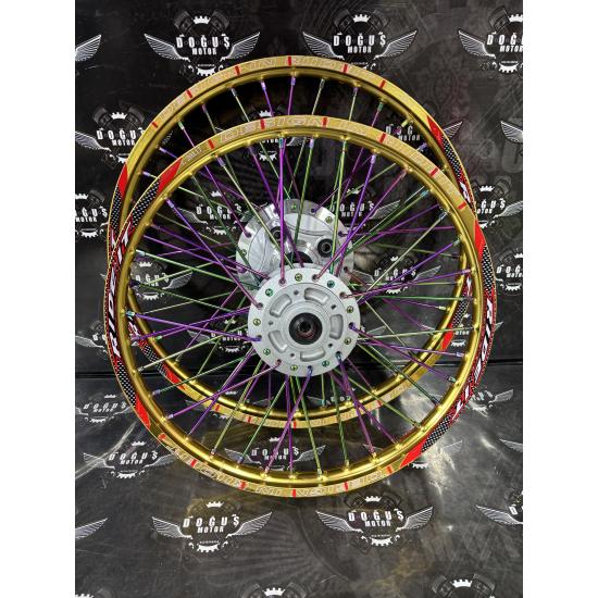 17 - 19 SARI RİDEİT  BUKALEMUN TELLİ DİZİLİ JANT DİSK MODEL