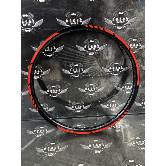 19 KIRMIZI ŞERİTLİ ÇEMBER