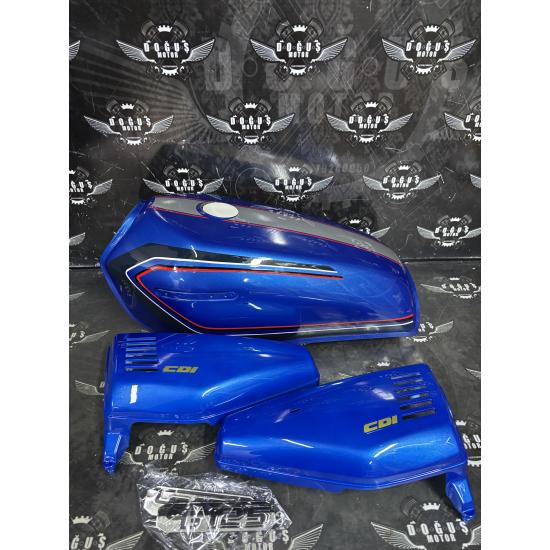 MTS MAVİ KALEM  ŞERİTLİ DEPO SETİ YAN KAPAKLI 