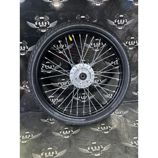 17 DEMİR SİYAH ÇEMBER ÖN JANT DİSK MODEL  LASTİKLİ