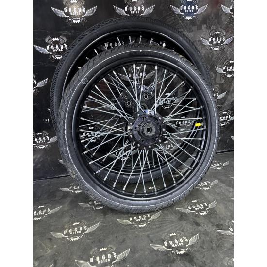 17 - 24 DEMİR SİYAH ÇEMBER SİYAH GÖBEK  ÖN ARKA JANT ÖN DİSK MODEL 