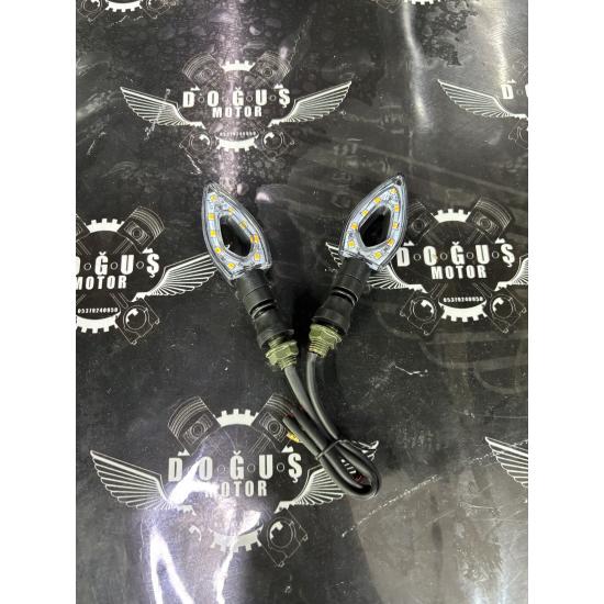 LED SİNYAL ÜÇGEN 2 Lİ 